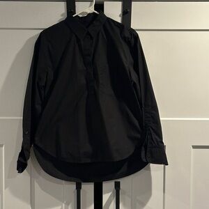 Citizens Of Humanity Black Popover Shirt-S